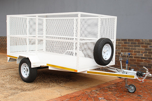 TRAILERS 1,6 TON BRAKED - BOX BODY For Sale
