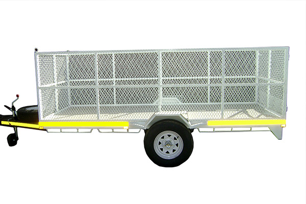 TRAILERS 1,6 TON BRAKED - BOX BODY For Sale