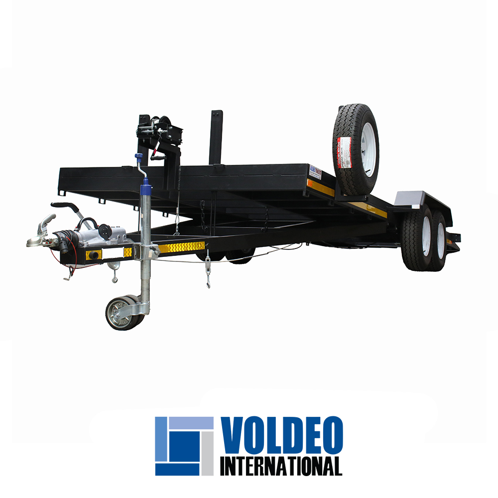 TRAILERS 3.5 TON BRAKED - FLAT DECK CAR TRAILER - FOR SALE