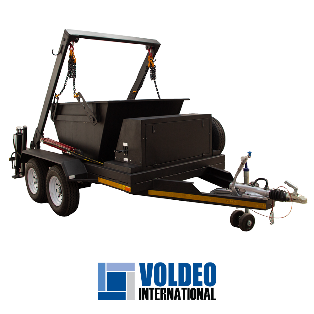 TRAILERS 3.5 TON BRAKED - SKIP TRAILER - FOR SALE
