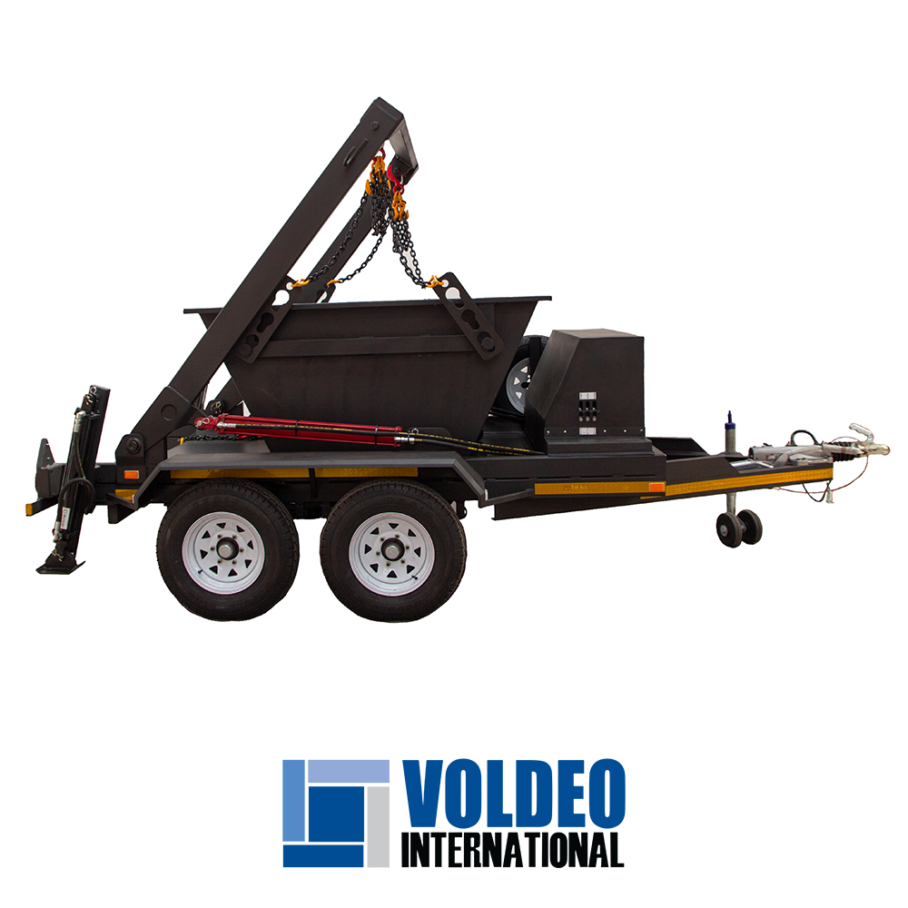 TRAILERS 3.5 TON BRAKED - SKIP TRAILER - FOR SALE